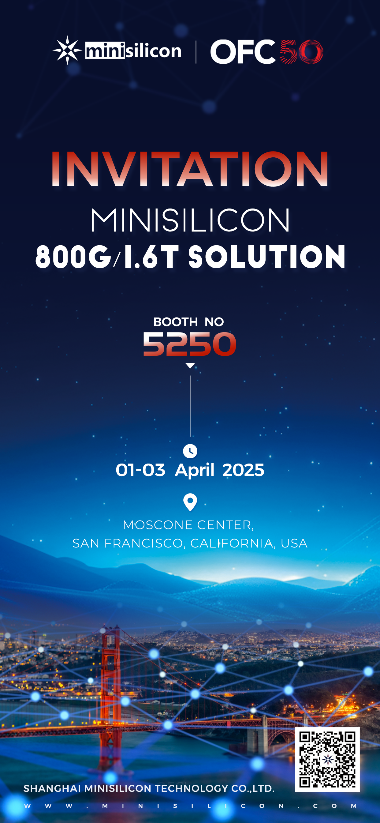 okpay钱包科技邀请您共赴旧金山OFC盛会-展位5250